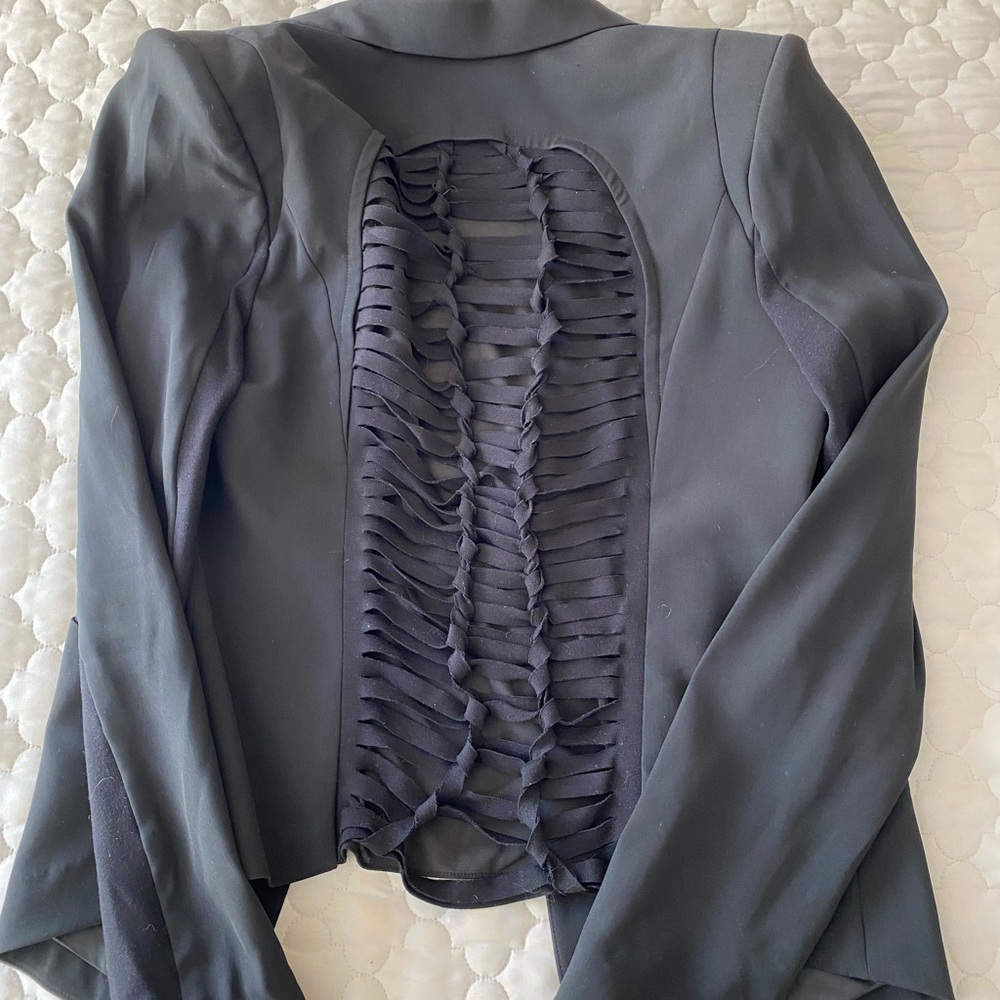 BCBG Blazerr with nice detail on the back